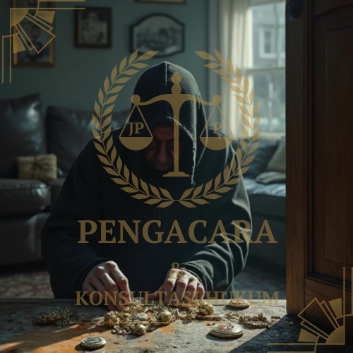 Proses hukum dalam tindak pidana pencurian dalam keluarga.