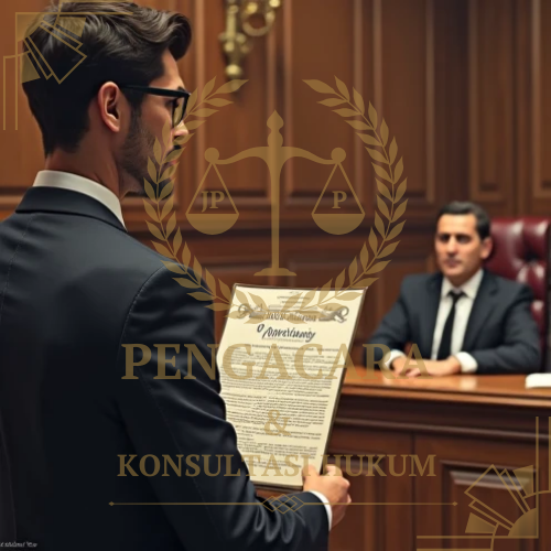 Memberi surat kuasa kepada Advokat untuk mewakili di Pengadilan