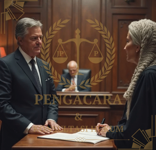 Menunjuk kuasa hukum dalam mengurus permasalahan hukum di pengadilan.