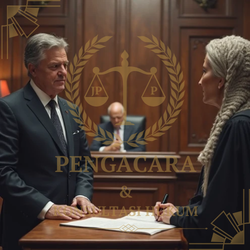 Menunjuk kuasa hukum dalam mengurus permasalahan hukum di pengadilan.